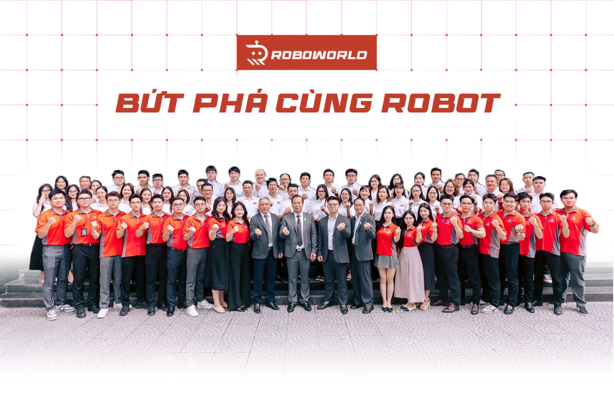 Đội ngũ Roboworld — Bứt phá cùng Robot