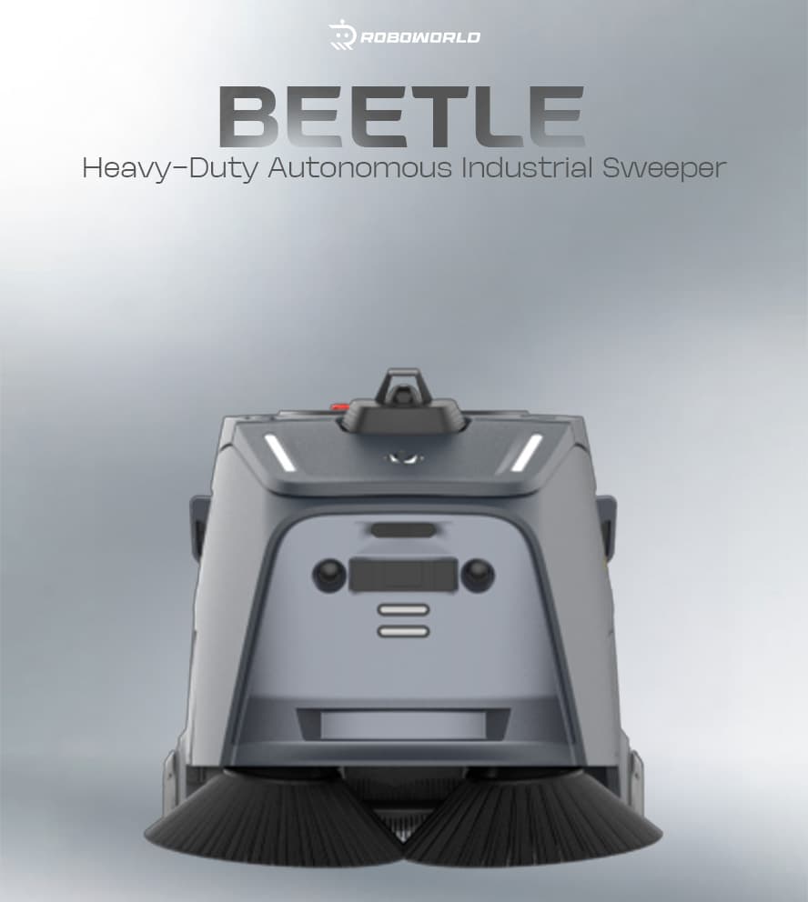 Gausium Beetle — Robot vệ sinh công nghiệp